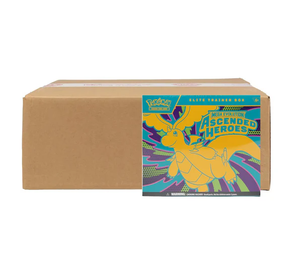 ポケモンカードゲーム エリートトレーナーボックス Ascended Heroes Pokemon Ascended Heroes - Elite Trainer Box – Poké Therapy