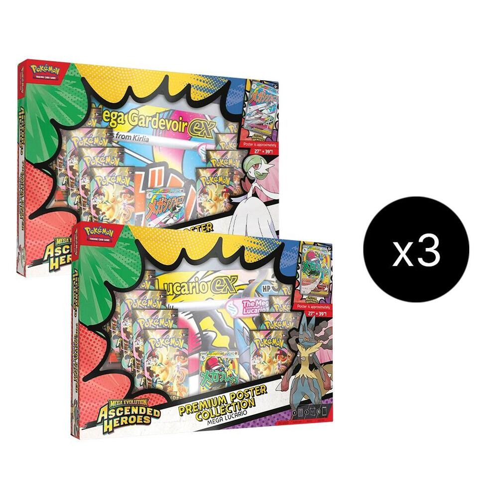 Pokemon Ascended Heroes Poster Collection Case – Pentix Games