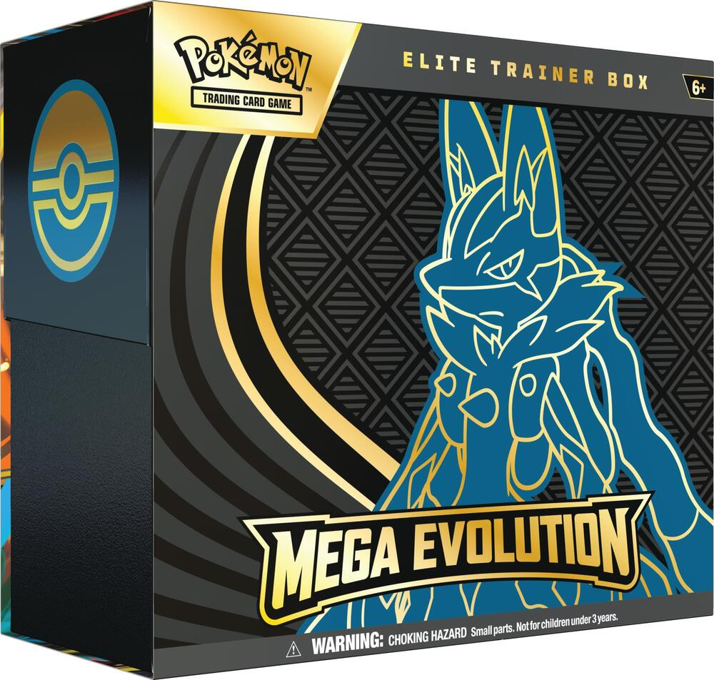 Pokemon Mega Evolutions Elite Trainer Box (Mega Lucario)