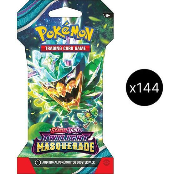 Pokemon Twilight Masquerade Sleeved Booster Case – Pentix Games