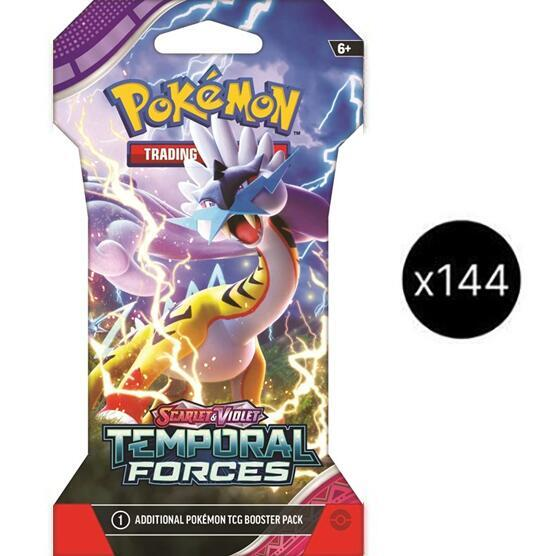 Pokemon Temporal Forces Sleeved Booster Case – Pentix Games