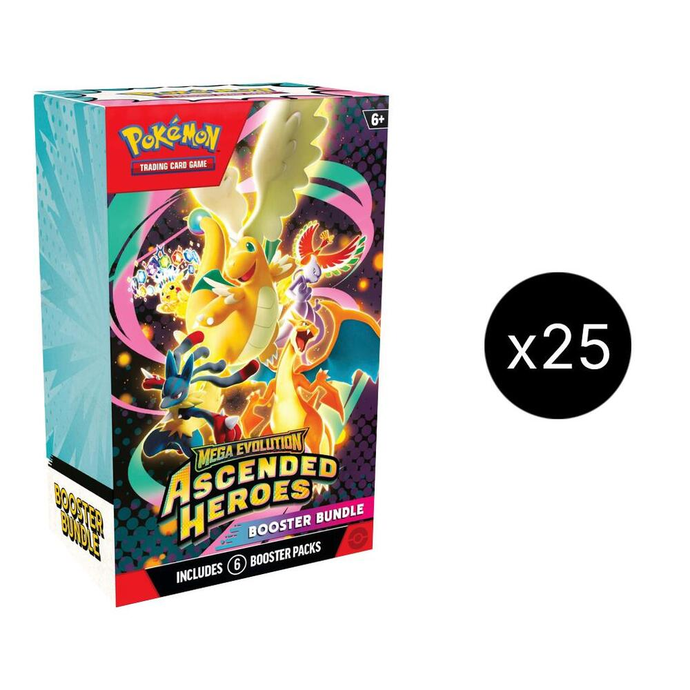 Pokemon Ascended Heroes Booster Bundle Case