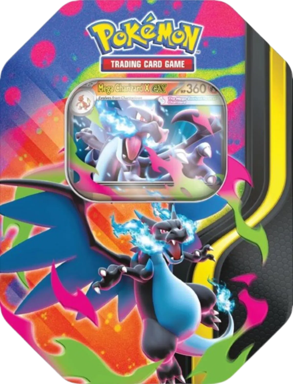 Mega Charizard Tin (Mega Charizard X)