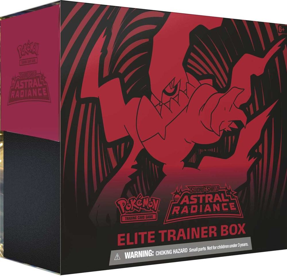 Pokemon Astral Radiance Elite Trainer Box (Shrink Rip/Dented Corner)