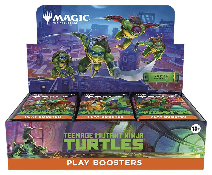 Teenage Mutant Ninja Turtles Play Booster Display (Order 6 for a case)