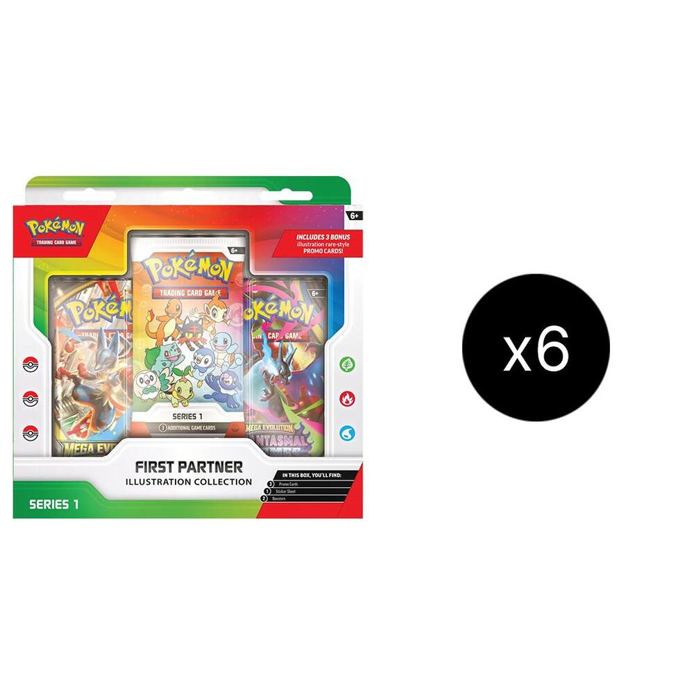 Pokemon First Partner Illustration Collection Case (Series 1 )