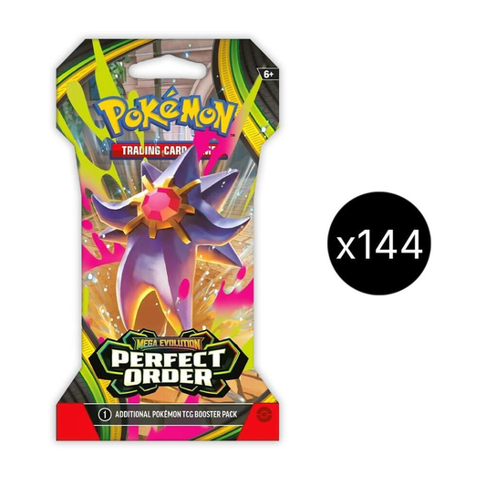 Pokemon Perfect Order Sleeved Booster Case (144 sleeved packs)