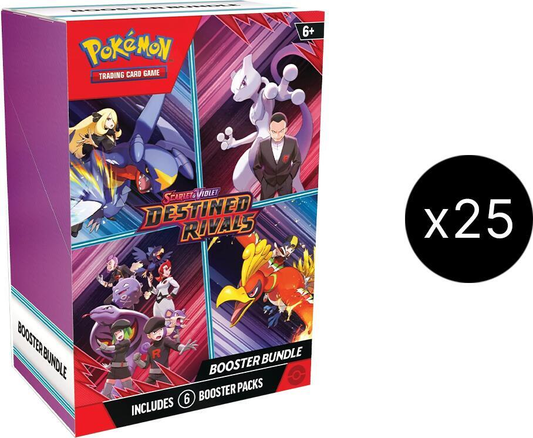 Pokemon Destined Rivals booster bundle case