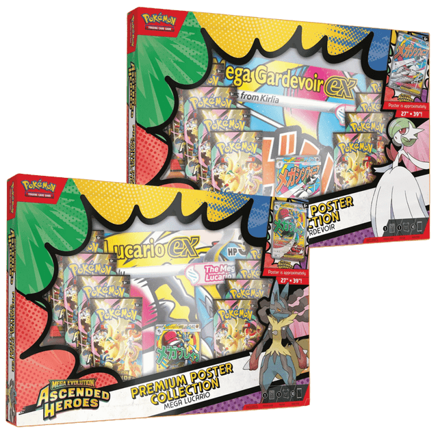 Pokemon Ascended Heroes Premium Poster Collection (set of 2)