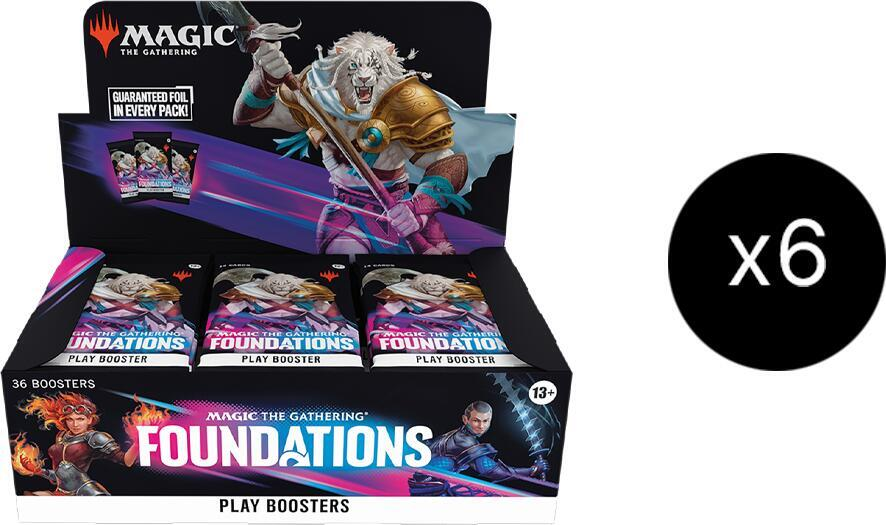 MTG Foundations Play Booster Display Case