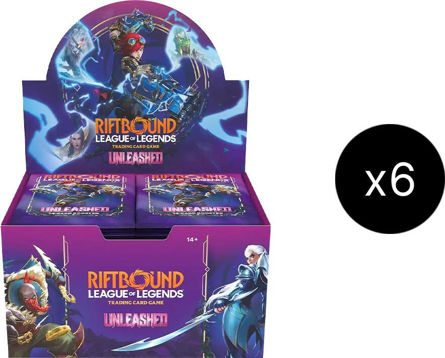 Riftbound Unleashed Booster Display Case
