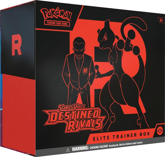 Pokemon Destined Rivals Elite Trainer Box (Shrink Rip/Dent)