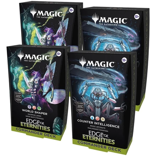 MTG Edge of Eternities Commander Deck Case (4 decks)