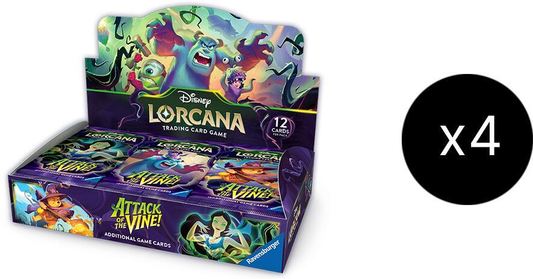 Lorcana Attack of the Vine Booster Box Case - IN HAND SHIPS SAME DAY