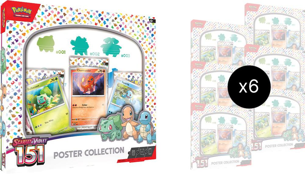 Pokemon 151 Poster Collection Case