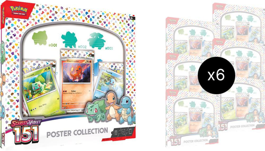 Pokemon 151 Poster Collection Case
