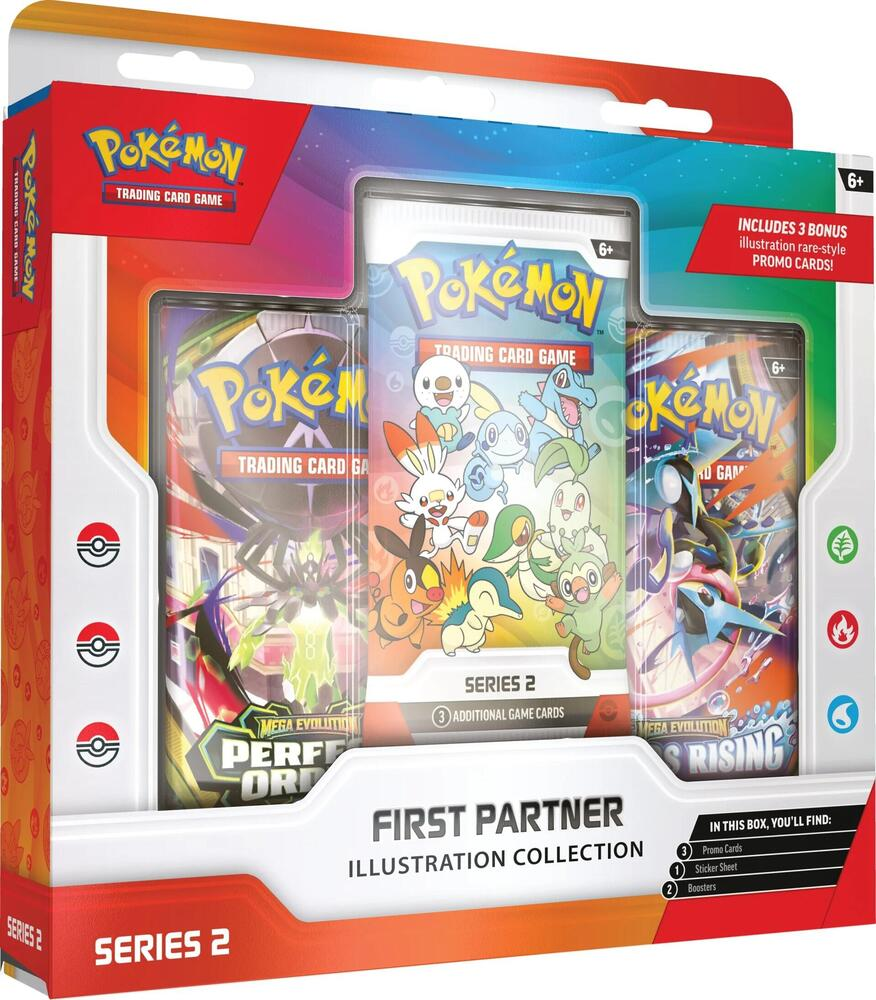 Pokemon First Partner Series 2 Box (Side of Box Opened)