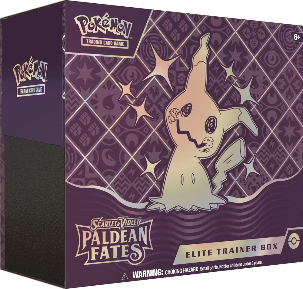 Pokemon Paldean Fates Elite Trainer Box (Shrink Rip/Dented Corner)