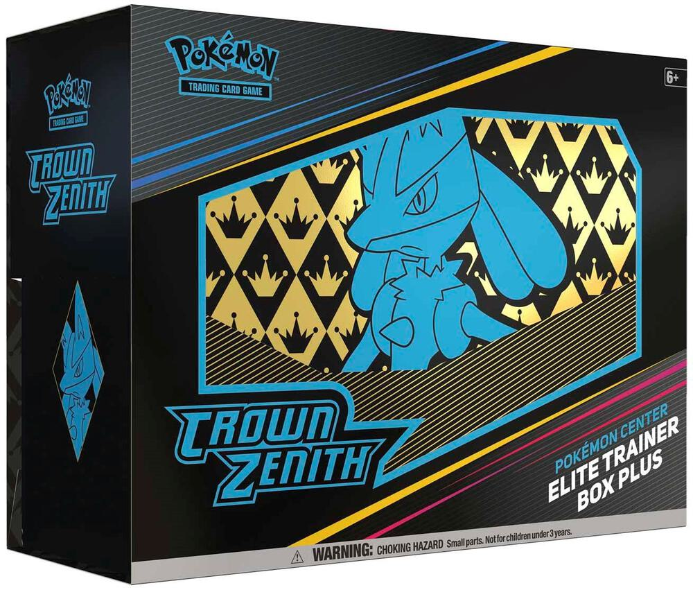 Crown Zenith Pokemon Center Elite Trainer Box Plus (Dented Corners)