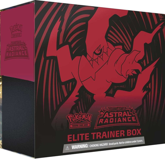 Pokemon Astral Radiance Elite Trainer Box (Shrink Rip/Dented Corner)
