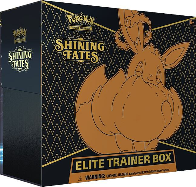 Pokemon Shining Fates Elite Trainer Box (Shrink Rip)