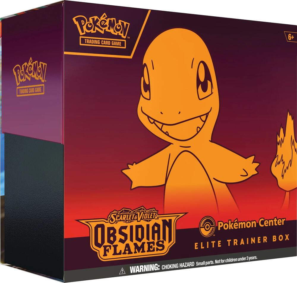 Obsidian Flames Pokemon Center Elite Trainer Box (Small Shrink Rip)