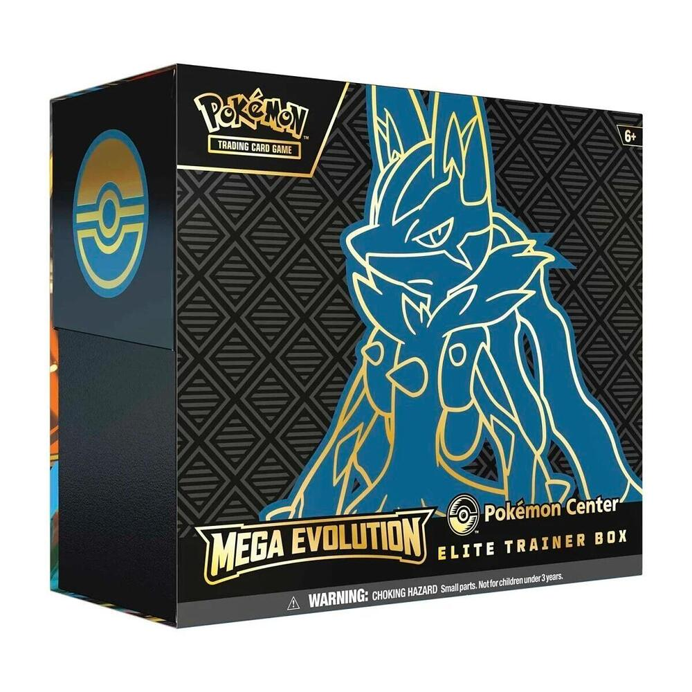 Mega Evolution Pokemon Center Elite Trainer Box [Mega Lucario] (Shrink Rip/Dented Corner)
