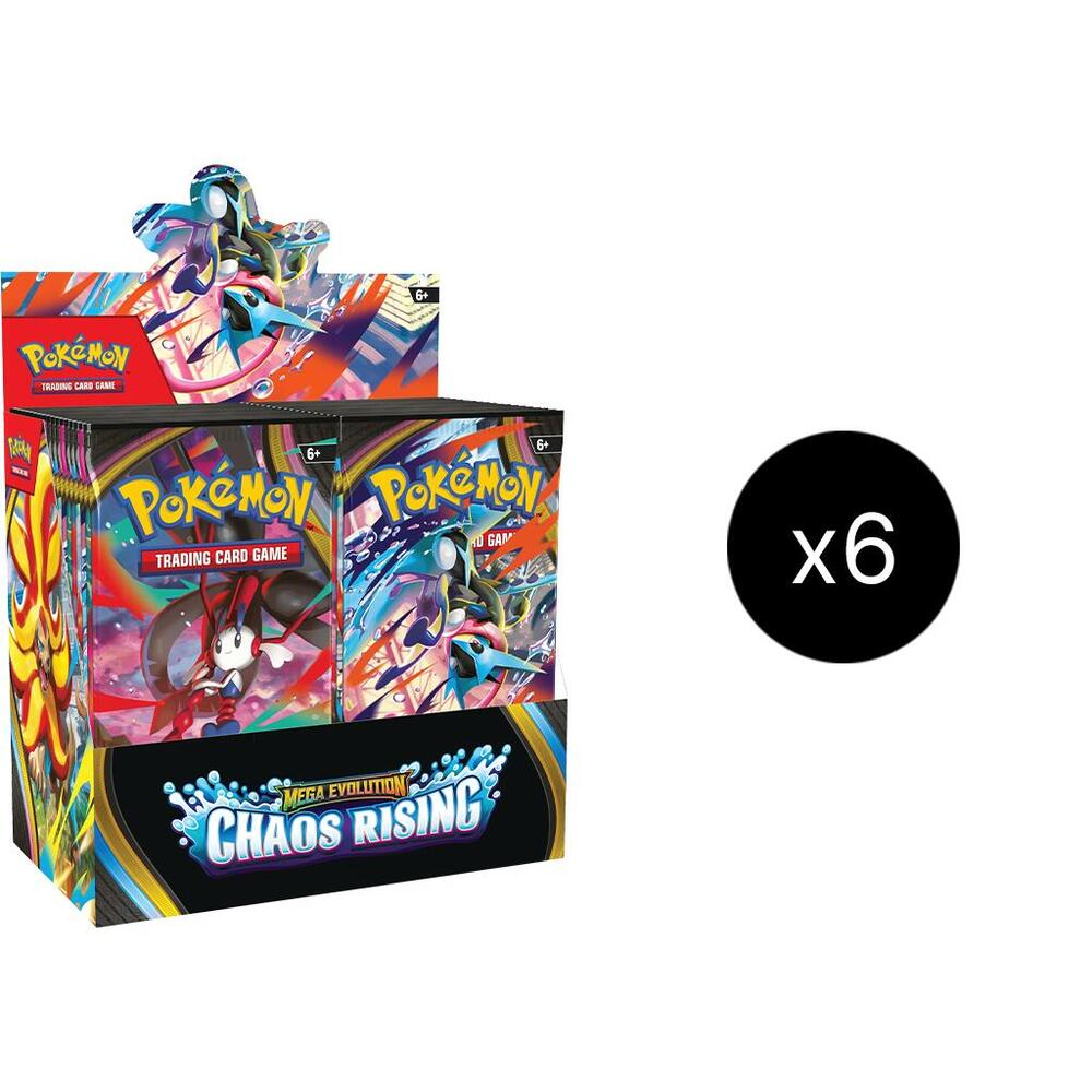 Pokemon Chaos Rising Booster Box Case