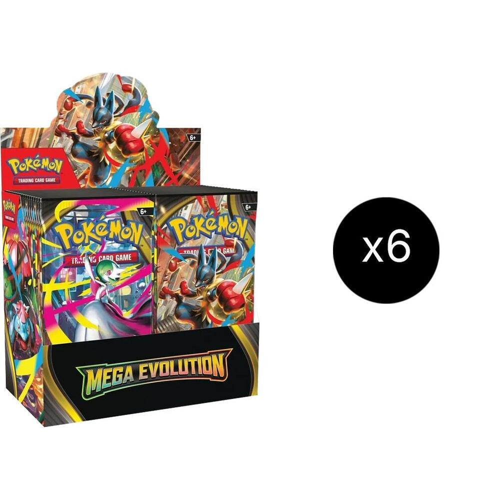 Pokemon Mega Evolution Booster Box Case NOT ENHANCED