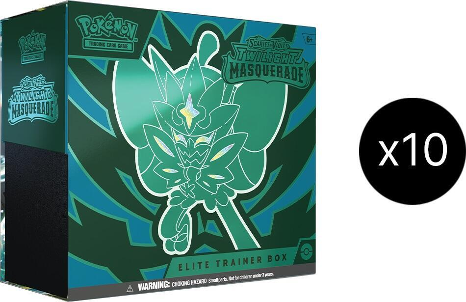 Pokemon Twilight Masquerade Elite Trainer Box Case