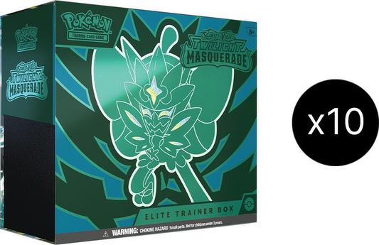 Pokemon Twilight Masquerade Elite Trainer Box Case