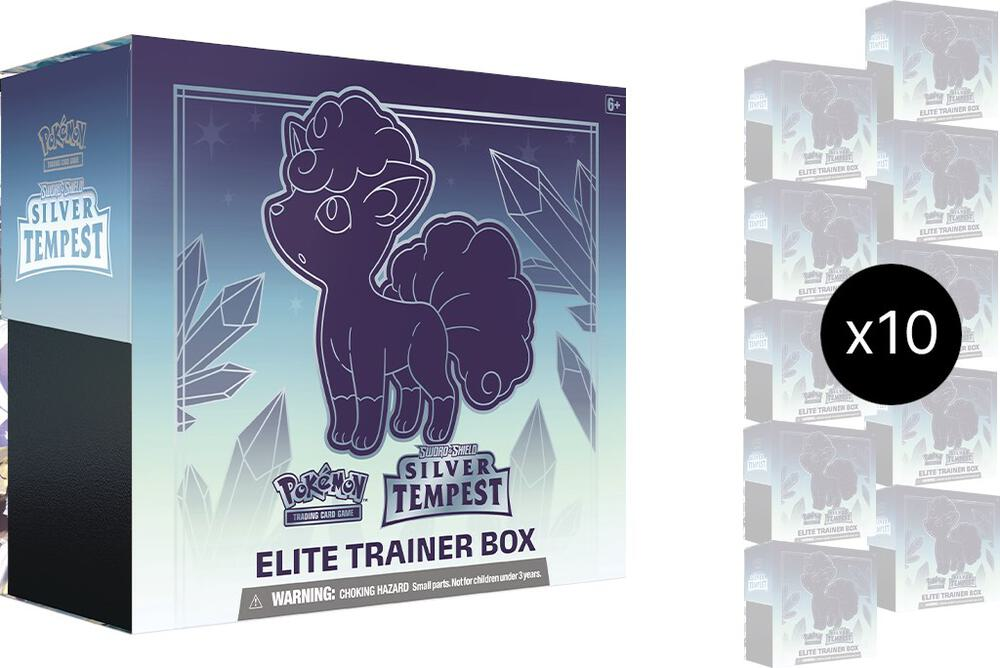 Pokemon Silver Tempest Elite Trainer Box Case