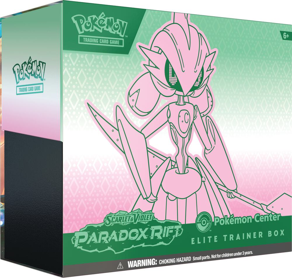 Paradox Rift Pokemon Center Elite Trainer Box Iron Valiant