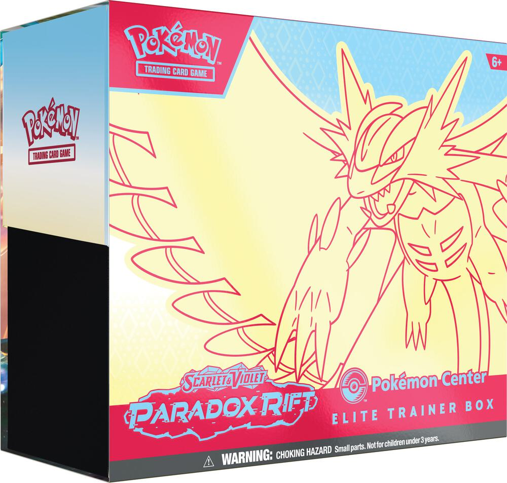Paradox Rift Pokemon Center Elite Trainer Box Roaring Moon