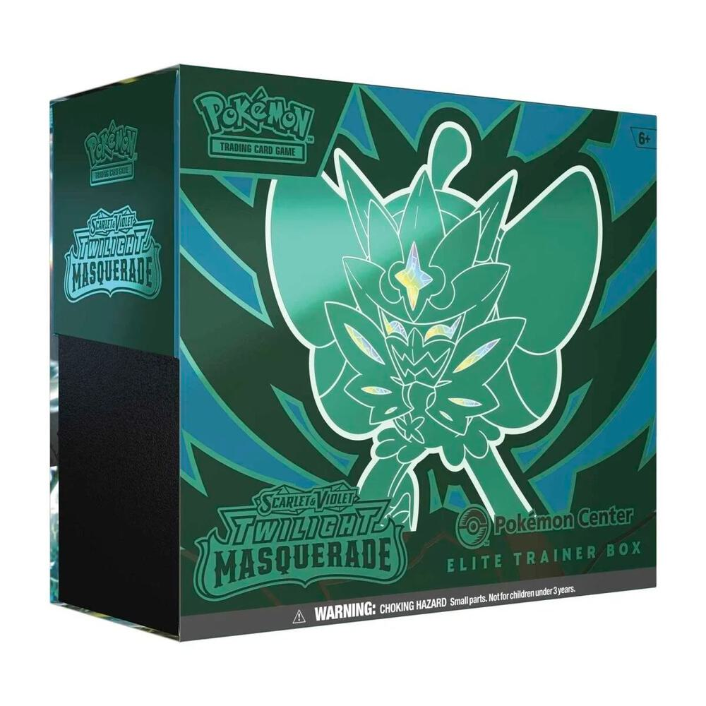 Twilight Masquerade Pokemon Center Elite Trainer Box Case