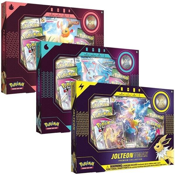 Pokemon Eevee Evolution VMAX Premium Collection [Set of 3]
